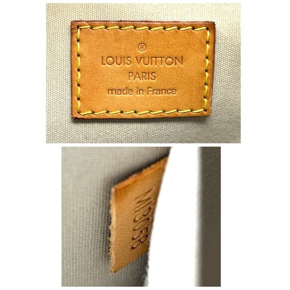 LOUIS VUITTON Vintage Monogram Miroir Alma GM Gold Tote Bag Patent [106435] - Picture 16 of 16